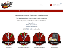 Tablet Screenshot of baseballjunk.com